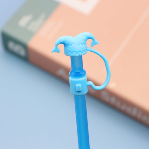 Cute Cartoon Silicone Straw Cap Dust PlugTumbler Straw Toppers for Tumblers, Dust-Proof Drinking Straw Caps for Reusable Straws Tips